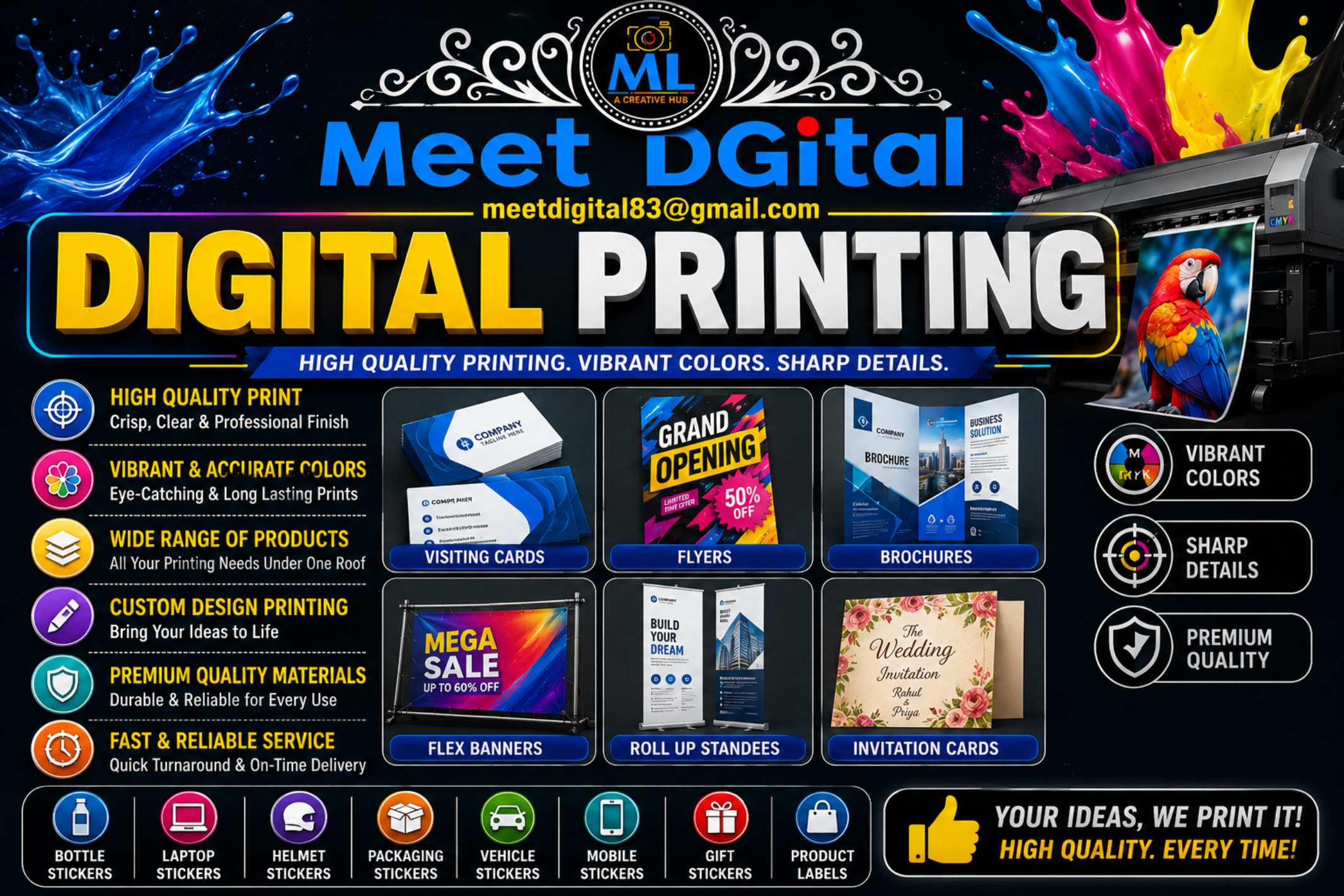Tri-fold Brochure Printing